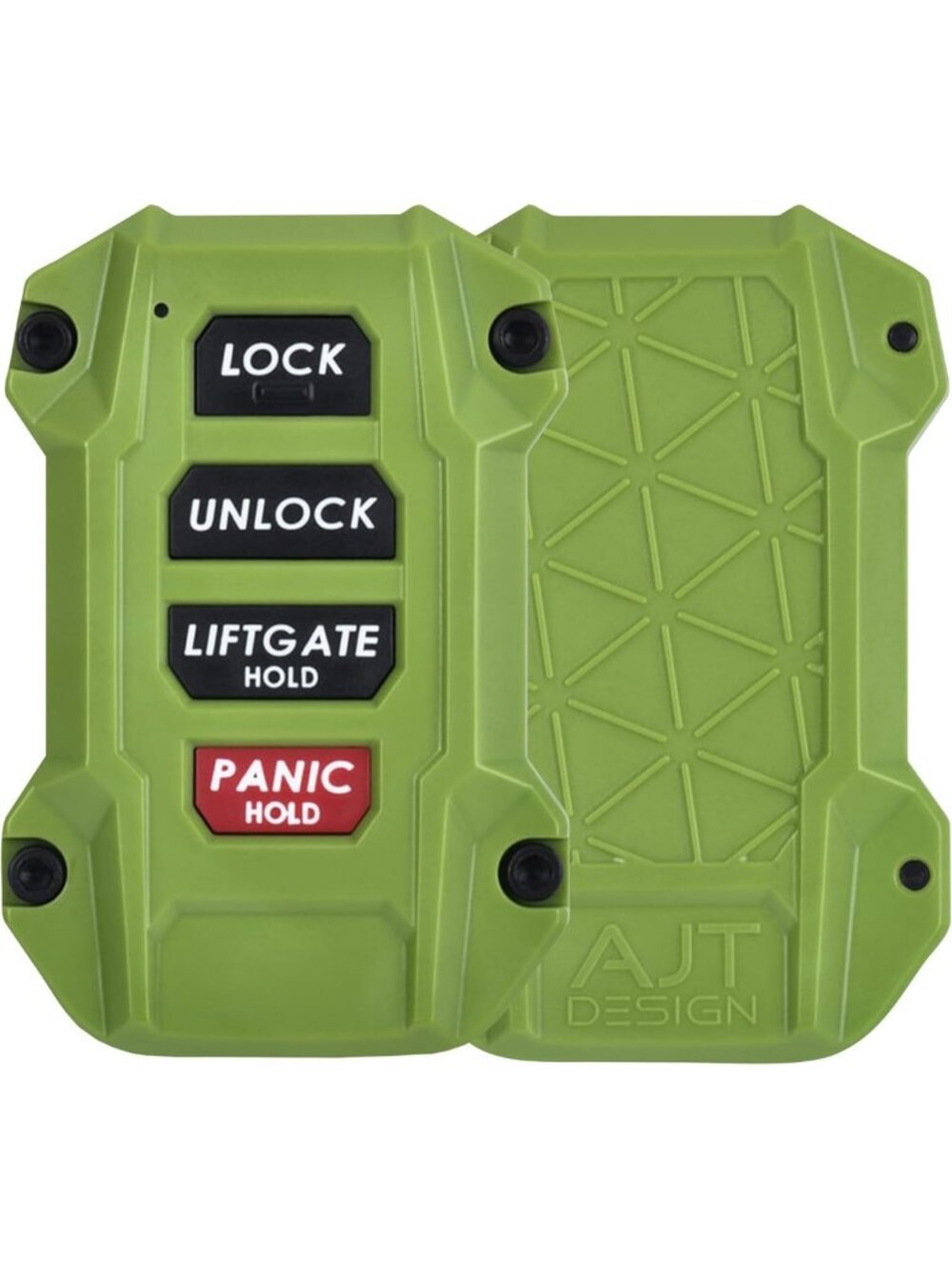 Custom Replacement Key Fob Case for 4Runner & Rav4 - Made in USA - Green Rush
